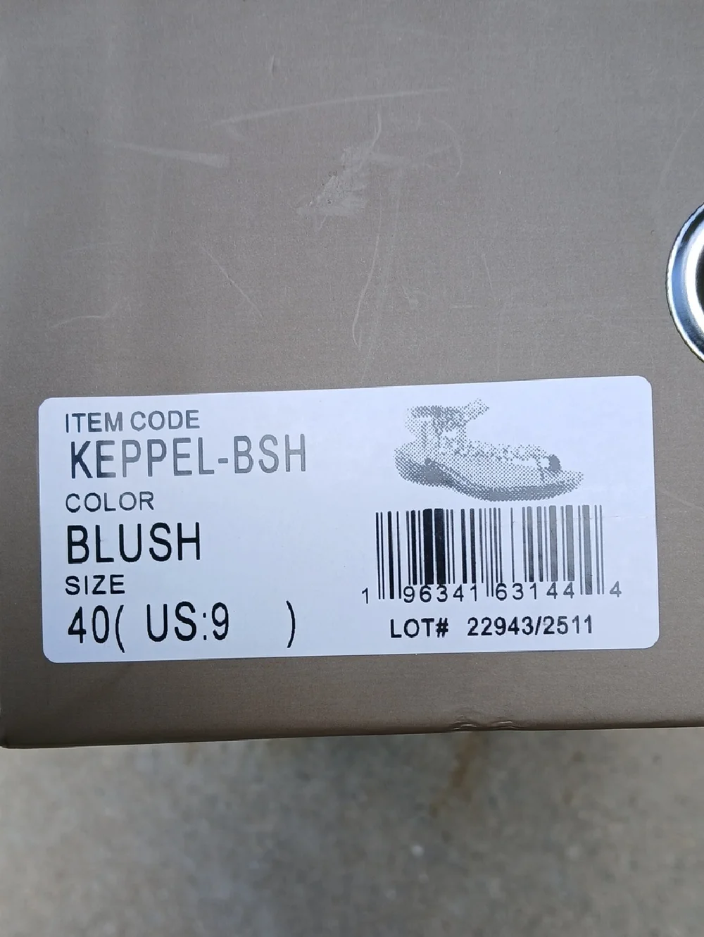 Patrizia KEPPEL Sandal BLUSH SZ 9
